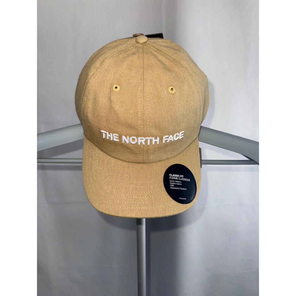 The North Face Roomy Norm Hat Washed Khaki Beige Baseball Cap NF0A7WHP1IT-OS